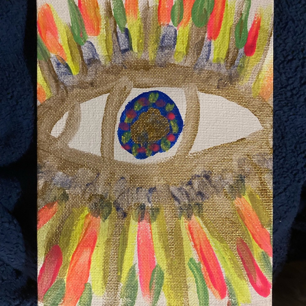 a handmade painting